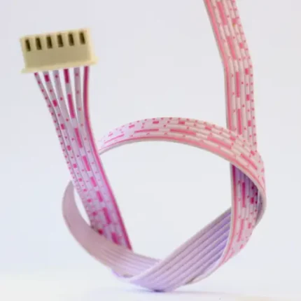 6Pin Flexible Cables Female to open 6 pin 2.54mm pitch JST XH Connector